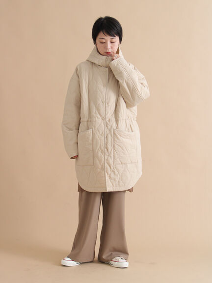 キルトレイヤードジャケット(ブラック/ベージュ/カーキ)|sm2rhythm(サマンサモスモス リズム)通販