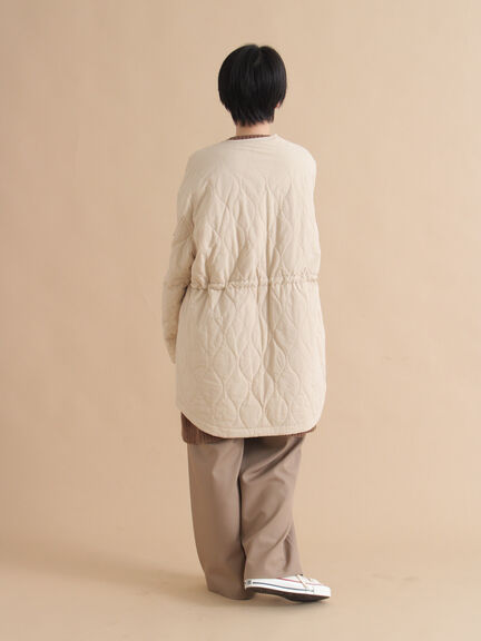 キルトレイヤードジャケット(ブラック/ベージュ/カーキ)|sm2rhythm(サマンサモスモス リズム)通販