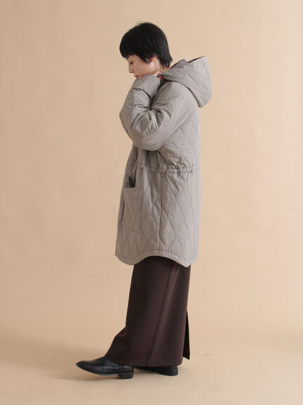 キルトレイヤードジャケット(ブラック/ベージュ/カーキ)|sm2rhythm(サマンサモスモス リズム)通販