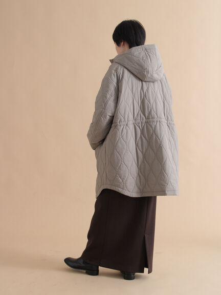 キルトレイヤードジャケット(ブラック/ベージュ/カーキ)|sm2rhythm(サマンサモスモス リズム)通販