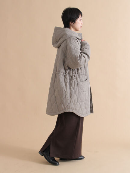 キルトレイヤードジャケット(ブラック/ベージュ/カーキ)|sm2rhythm(サマンサモスモス リズム)通販