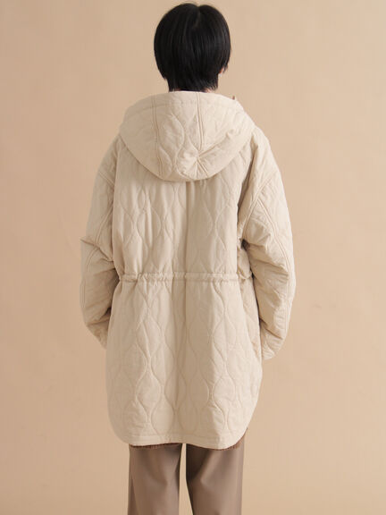 キルトレイヤードジャケット(ブラック/ベージュ/カーキ)|sm2rhythm(サマンサモスモス リズム)通販