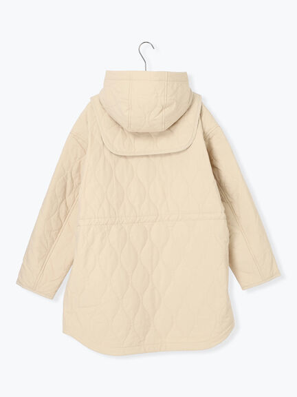 キルトレイヤードジャケット(ブラック/ベージュ/カーキ)|sm2rhythm(サマンサモスモス リズム)通販