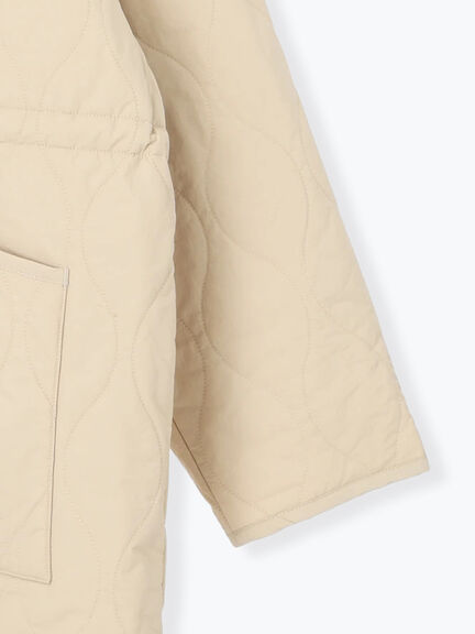 キルトレイヤードジャケット(ブラック/ベージュ/カーキ)|sm2rhythm(サマンサモスモス リズム)通販