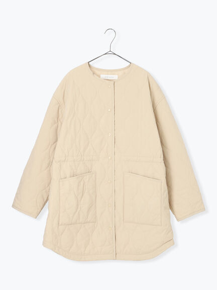 キルトレイヤードジャケット(ブラック/ベージュ/カーキ)|sm2rhythm(サマンサモスモス リズム)通販