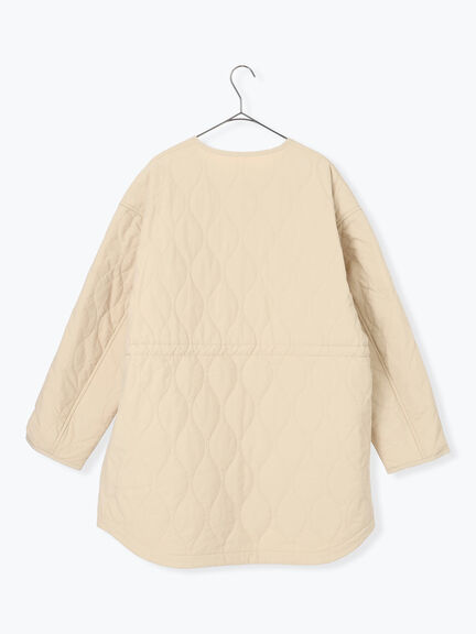 キルトレイヤードジャケット(ブラック/ベージュ/カーキ)|sm2rhythm(サマンサモスモス リズム)通販