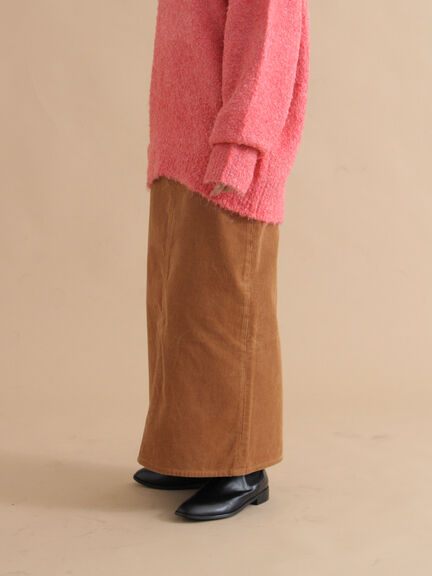 コーデュロイロングスカート(チャコールグレー/ベージュ/ブルー)|sm2rhythm(サマンサモスモス リズム)通販