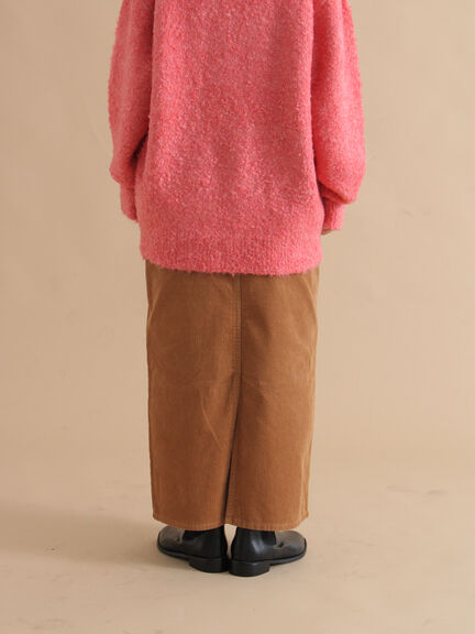 コーデュロイロングスカート(チャコールグレー/ベージュ/ブルー)|sm2rhythm(サマンサモスモス リズム)通販