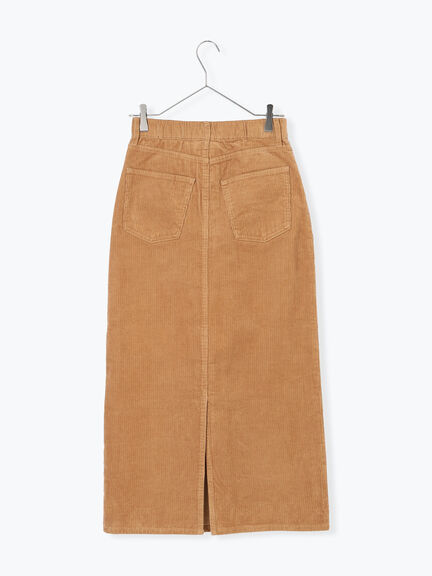 コーデュロイロングスカート(チャコールグレー/ベージュ/ブルー)|sm2rhythm(サマンサモスモス リズム)通販