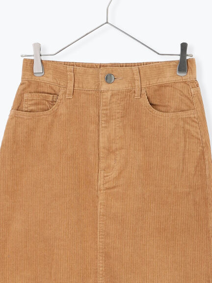 コーデュロイロングスカート(チャコールグレー/ベージュ/ブルー)|sm2rhythm(サマンサモスモス リズム)通販