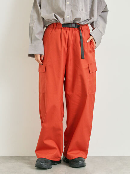 ベルト付きカーゴパンツ(チャコールグレー/レッド/カーキ)|SM2(エスエムツー)通販