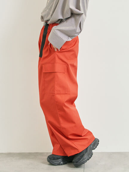 ベルト付きカーゴパンツ(チャコールグレー/レッド/カーキ)|SM2(エスエムツー)通販