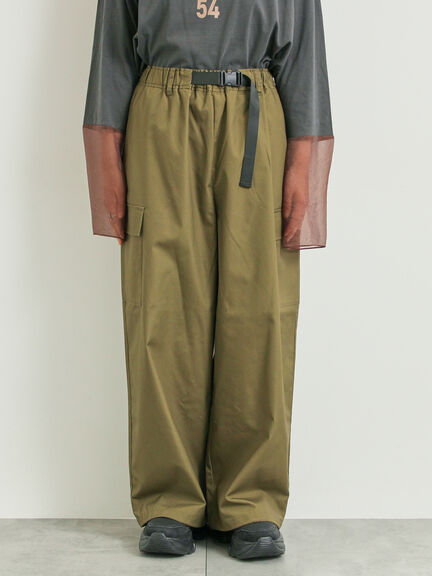 ベルト付きカーゴパンツ(チャコールグレー/レッド/カーキ)|SM2(エスエムツー)通販