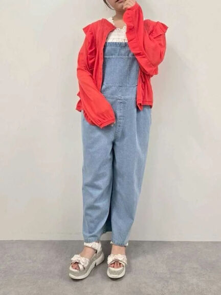 シアーフリル前後2WAYカットソー(オフホワイト/ブラック/レッド)|SM2(エスエムツー)通販