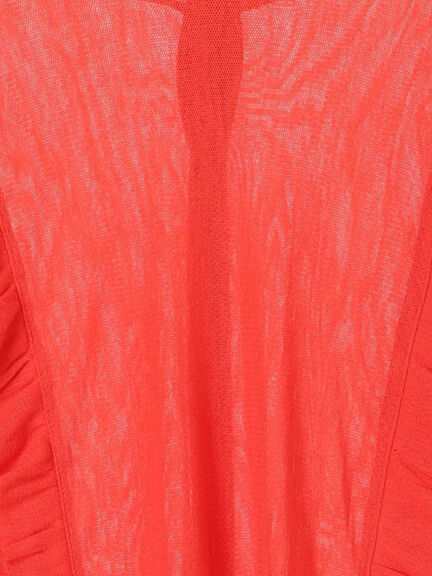 シアーフリル前後2WAYカットソー(オフホワイト/ブラック/レッド)|SM2(エスエムツー)通販