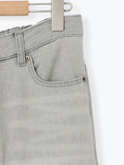 デニムニーパッチパンツ(グレー/ブラック/ネイビー)|SM2(エスエムツー)通販