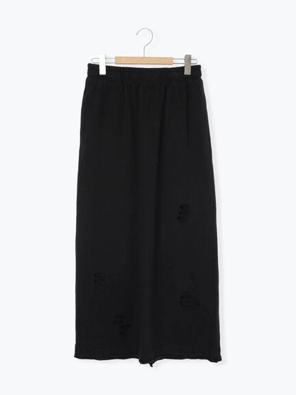 裏毛ダメージ加工ナロースカート(グレー/ブラック/カーキ)|SM2(エスエムツー)通販