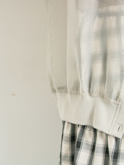 刺繍ロゴシアーカーディガン(チャコールグレー/ベージュ/ブラウン/ブルー)|SM2(エスエムツー)通販