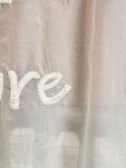 刺繍ロゴシアーカーディガン(チャコールグレー/ベージュ/ブラウン/ブルー)|SM2(エスエムツー)通販