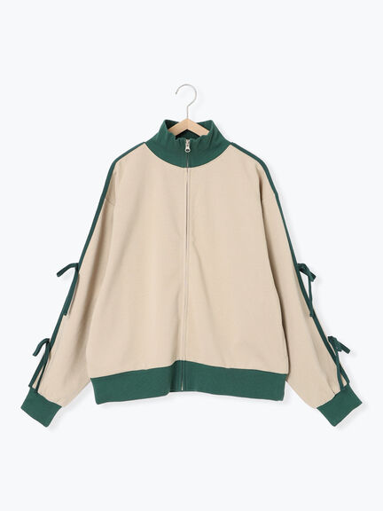 リボンフリルトラックジャージ(ブラック/ベージュ/ブラウン/クリーム)|SM2(エスエムツー)通販