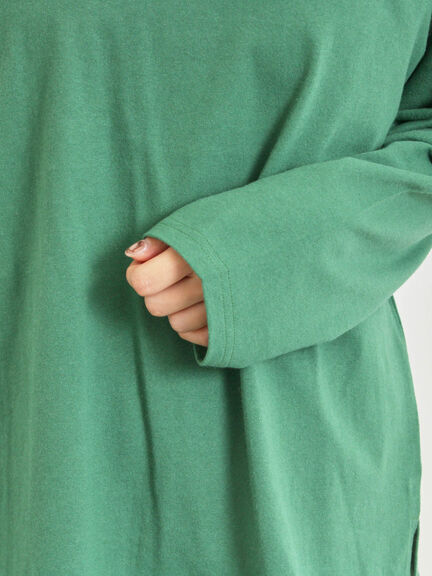 柄アソートフロッキープリントロングTシャツ(オフホワイト/グレー/グリーン/ネイビー)|SM2(エスエムツー)通販