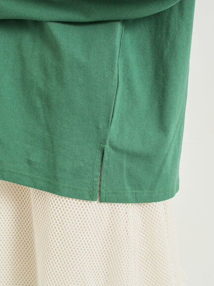 柄アソートフロッキープリントロングTシャツ(オフホワイト/グレー/グリーン/ネイビー)|SM2(エスエムツー)通販