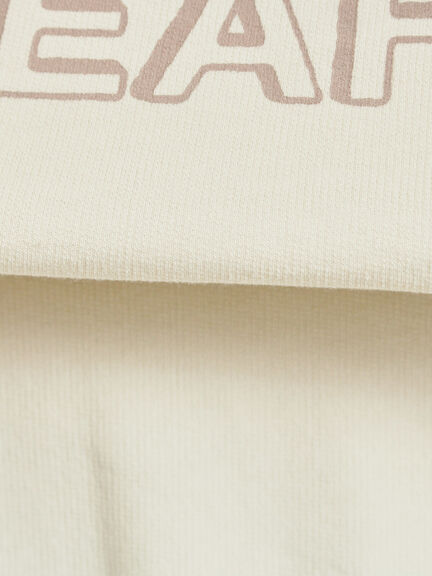 ミニ裏毛ライン入りロゴプリントカットソー(ベージュ/ブラウン/グリーン/ネイビー)|SM2(エスエムツー)通販