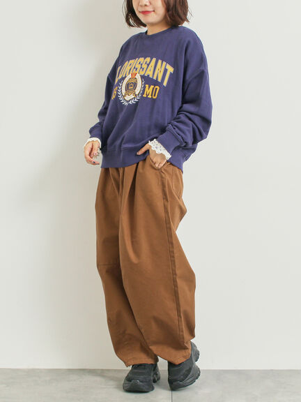 パッチワーク配色メローカットソー(オフホワイト/ブラック/キナリ)|SM2(エスエムツー)通販