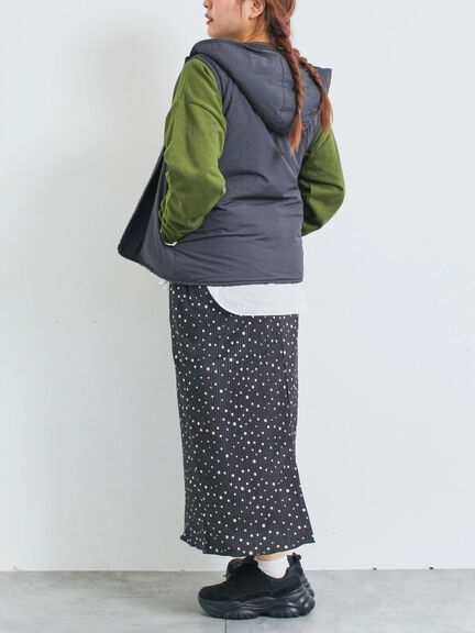 リバーシブルボアベスト(チャコールグレー/モカ/キナリ)|SM2(エスエムツー)通販