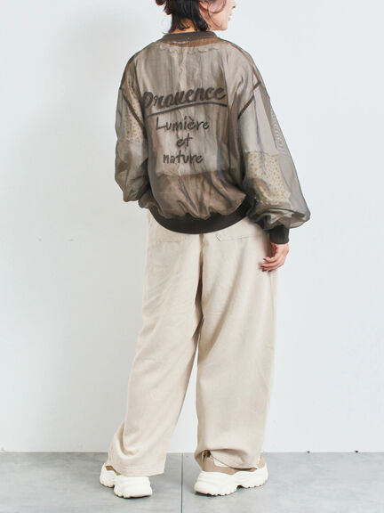 コーデュロイストレートパンツ(チャコールグレー/ピンク/ベージュ/カーキ)|SM2(エスエムツー)通販