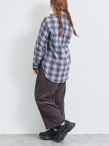 コーデュロイストレートパンツ(チャコールグレー/ピンク/ベージュ/カーキ)|SM2(エスエムツー)通販