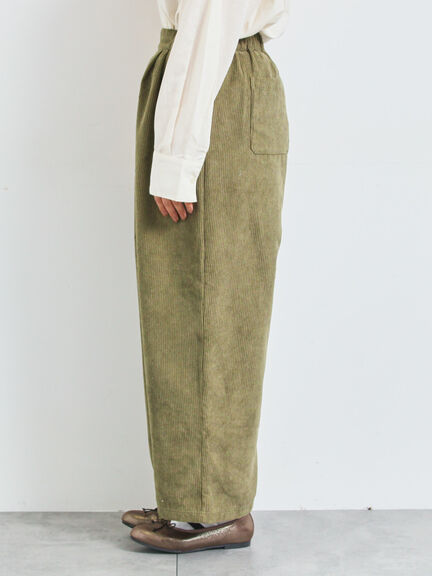 コーデュロイストレートパンツ(チャコールグレー/ピンク/ベージュ/カーキ)|SM2(エスエムツー)通販