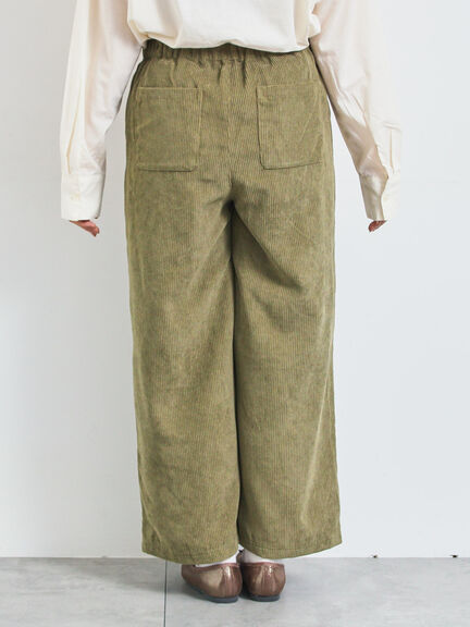 コーデュロイストレートパンツ(チャコールグレー/ピンク/ベージュ/カーキ)|SM2(エスエムツー)通販