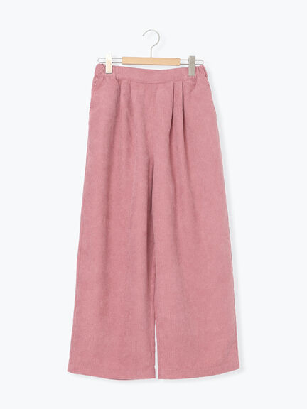 コーデュロイストレートパンツ(チャコールグレー/ピンク/ベージュ/カーキ)|SM2(エスエムツー)通販