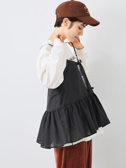 前後2wayキャミビスチェ(オフホワイト/ブラック/ブラウン)|SM2(エスエムツー)通販