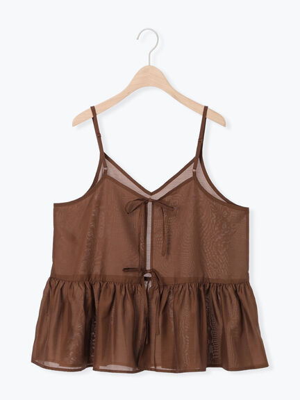 前後2wayキャミビスチェ(オフホワイト/ブラック/ブラウン)|SM2(エスエムツー)通販