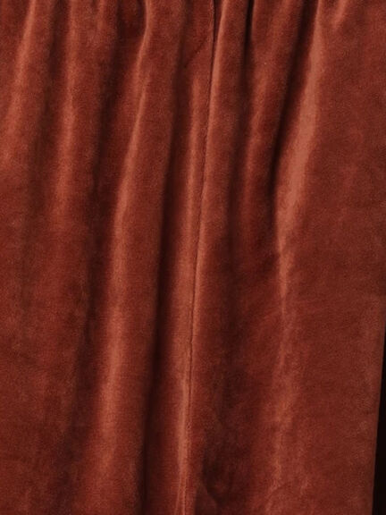 ラビットベロアイージーパンツ(グレー/ブラック/ダークオレンジ/ブラウン)|SM2(エスエムツー)通販