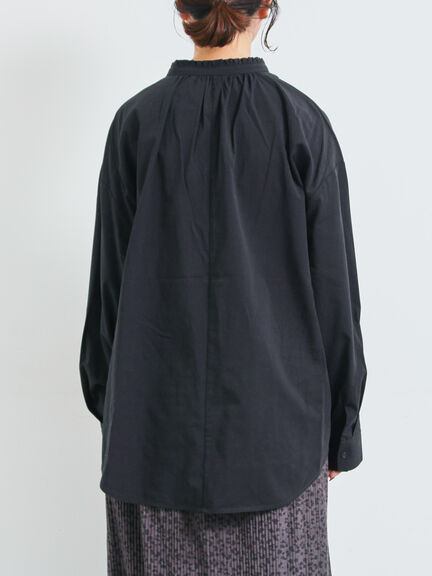 フリルブラウス(オフホワイト/チャコールグレー/ベージュ)|SM2(エスエムツー)通販