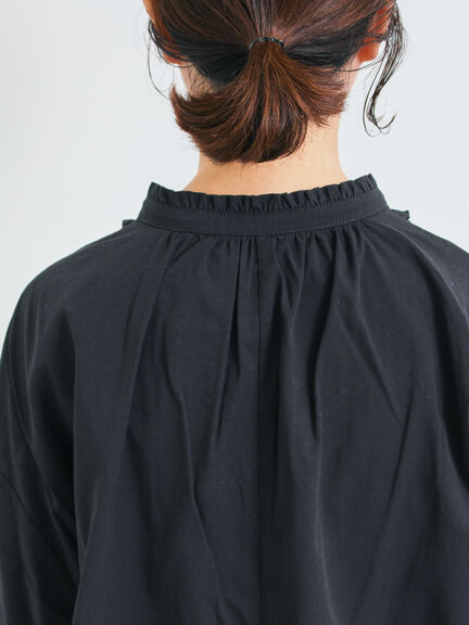 フリルブラウス(オフホワイト/チャコールグレー/ベージュ)|SM2(エスエムツー)通販