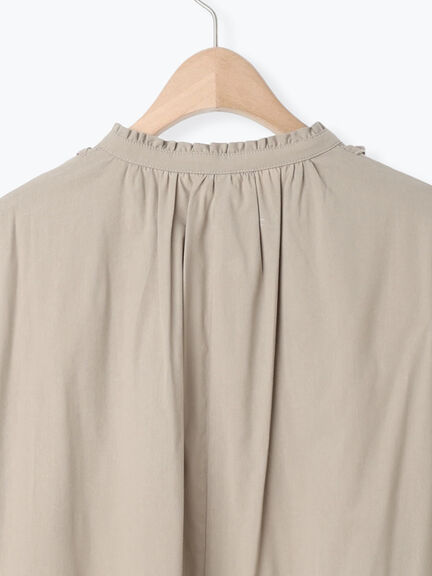 フリルブラウス(オフホワイト/チャコールグレー/ベージュ)|SM2(エスエムツー)通販