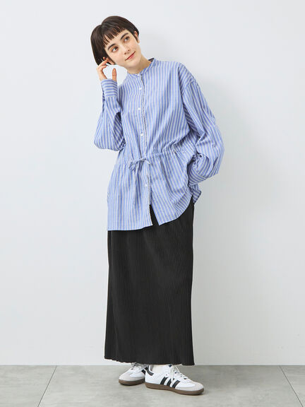 無地柄アソートドロストブラウス(オフホワイト/ブルー/キナリ)|SM2(エスエムツー)通販