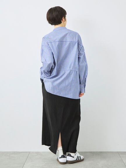 無地柄アソートドロストブラウス(オフホワイト/ブルー/キナリ)|SM2(エスエムツー)通販