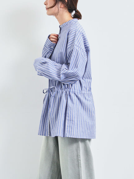 無地柄アソートドロストブラウス(オフホワイト/ブルー/キナリ)|SM2(エスエムツー)通販