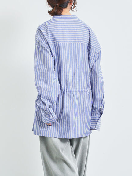 無地柄アソートドロストブラウス(オフホワイト/ブルー/キナリ)|SM2(エスエムツー)通販