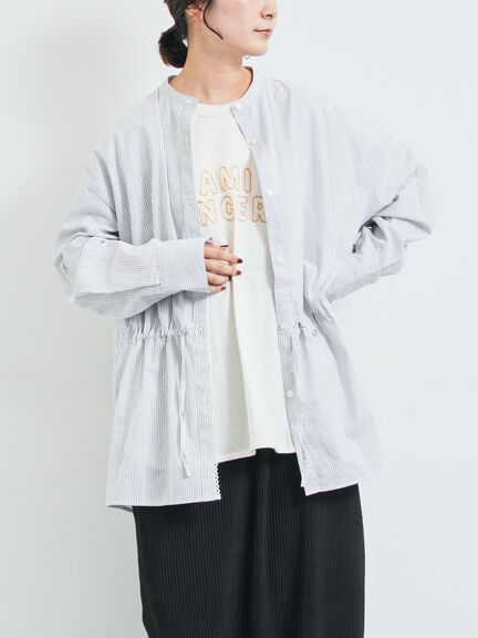 無地柄アソートドロストブラウス(オフホワイト/ブルー/キナリ)|SM2(エスエムツー)通販