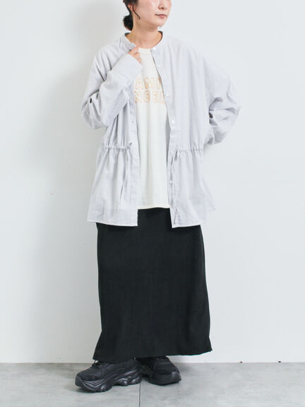 無地柄アソートドロストブラウス(オフホワイト/ブルー/キナリ)|SM2(エスエムツー)通販