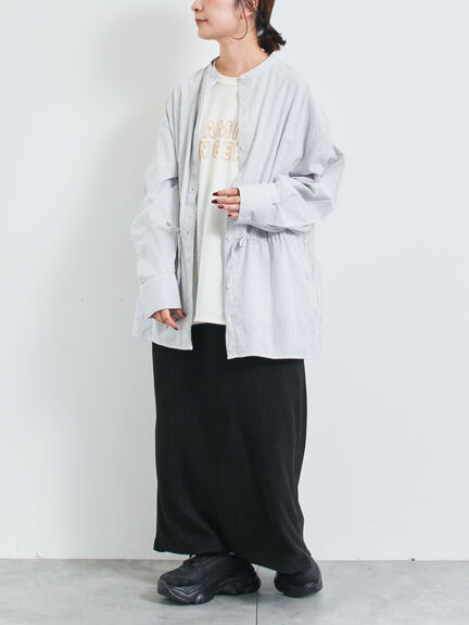 無地柄アソートドロストブラウス(オフホワイト/ブルー/キナリ)|SM2(エスエムツー)通販