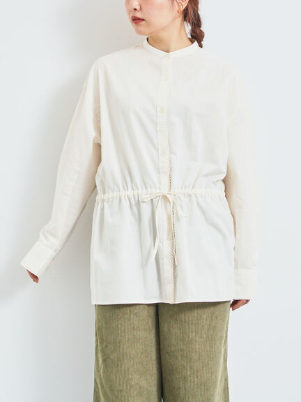 無地柄アソートドロストブラウス(オフホワイト/ブルー/キナリ)|SM2(エスエムツー)通販