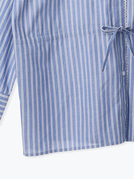 無地柄アソートドロストブラウス(オフホワイト/ブルー/キナリ)|SM2(エスエムツー)通販