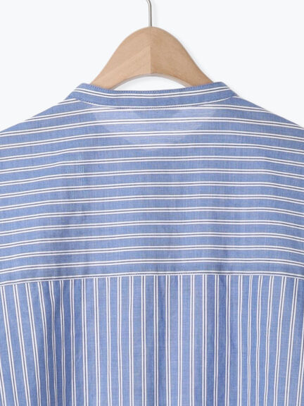 無地柄アソートドロストブラウス(オフホワイト/ブルー/キナリ)|SM2(エスエムツー)通販